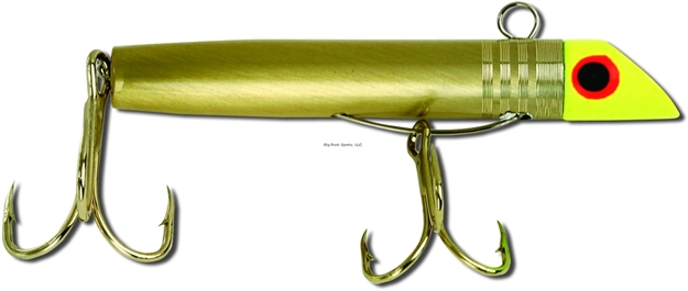 Picture of Got-Cha 400 Series Plug, 2 1/2", 7/8 Oz, #4 & #2 Hook, Yellow Gold Body/Gold Hook