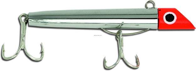 Picture of Got-Cha 500 Series Plug, 3", 1 Oz, #2 & #4 Hooks, Red Chrome