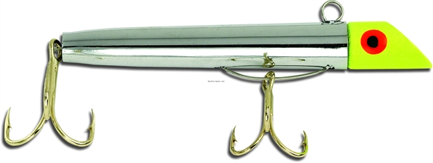 Picture of Got-Cha 500 Series Plug, 3", 1 Oz, #2 & #4 Hooks, Yellow Chrome/Gold Hook