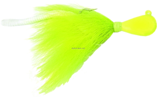 Picture of Got-Cha Bucktail Worm, 1/2 Oz, Chartreuse