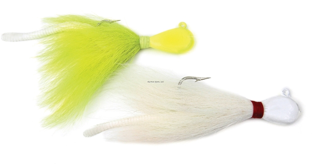Picture of Got-Cha Bucktail Worm, 3/4 Oz, Chartreuse