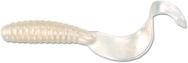 Picture of Got-Cha Curltail Grub, 2", Pearl, 50/Pack