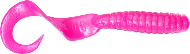 Picture of Got-Cha Curltail Grub, 4", Pink/Pearl, 20/Pack