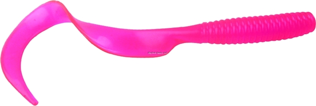 Picture of Got-Cha Curltail Grub, 6", Pink, 20/Pack
