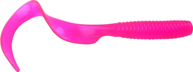 Picture of Got-Cha Curltail Grub, 8", Pink, 25/Pack