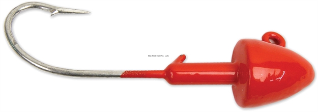 Picture of Got-Cha Deep Lead Head, 3 Oz, 8/0 Hook, Red, 2/Pack