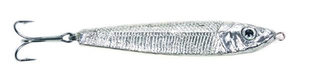 Picture of Got-Cha Jigfish Lure, 3", 1 1/2 Oz, SZ 4 Treble Hook, Silver