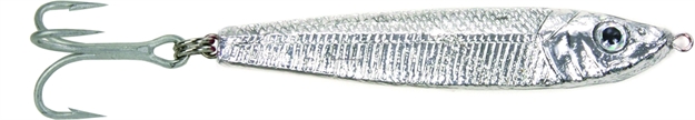Picture of Got-Cha Jigfish Lure, 3 3/4", 3 Oz, 2/0 Treble Hook, Silver