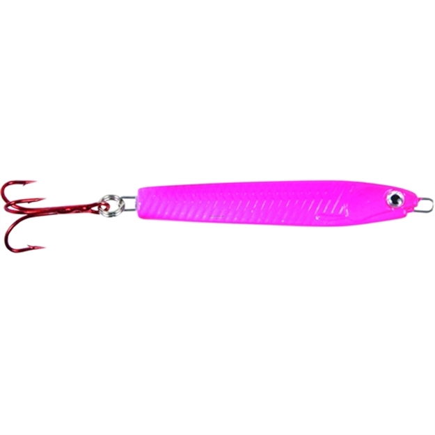 Picture of Got-Cha Koka Jig, 2 1/8", 3/4 Oz, SZ 6 Treble Hook, Glow/Cerise