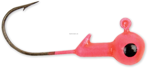 Picture of Got-Cha Round Jig Head, 1/32 Oz, SZ 6 Hook, Pink, 10/Pack