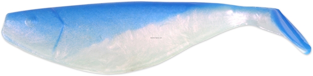 Picture of Got-Cha Shad Body, 3", White Pearl/Blue Back, 15/Pack