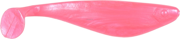 Picture of Got-Cha Shad Body, 6", Pearl Pink, 5/Pack