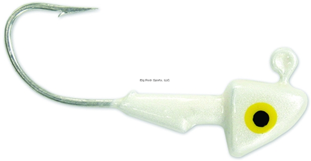 Picture of Got-Cha Shad Head, 1/2 Oz, 4/0 Hook, White Pearl, 5/Pack