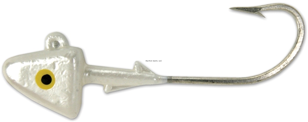 Picture of Got-Cha Shad Head, 1 3/8 Oz, 7/0 Hook, Pearl, 25/Pack