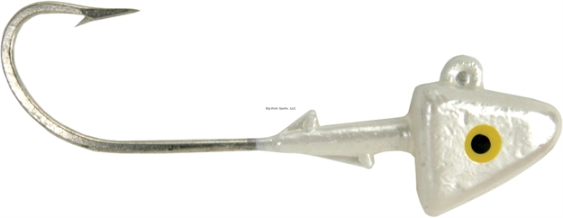 Picture of Got-Cha Shad Head, 1 5/8 Oz, 8/0 Hook, Pearl, 25/Pack