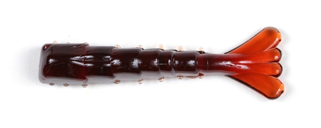 Picture of Got-Cha Shrimp Tail, 3", Rootbeer, 20/Pack