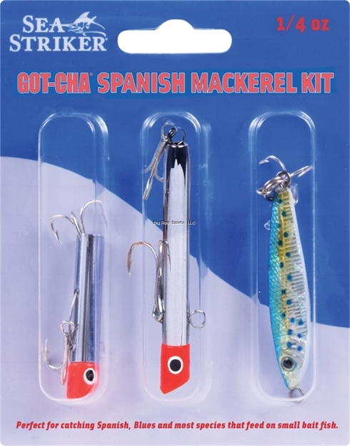 Picture of Got-Cha Spanish Mackerel Kit, 3 Per Pack, Includes G1601, G1001, Jf1-Bys
