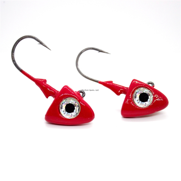 Picture of Got-Cha Swim Bait Head W/ Mustad Hook, 6Oz., Red, 2 Pack