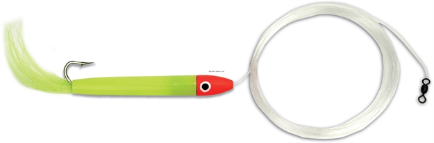 Picture of Got-Cha Troll Rig, 2/0 SS Hook, 18 FT 30 LB Mono Leader, Fluorescent Red/Chartreuse/Chartreuse Bucktail