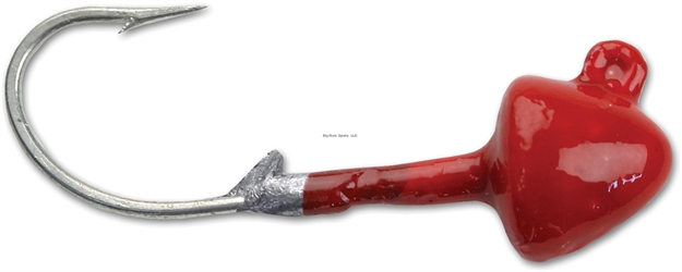 Picture of Got-Cha Trout Head, 1/4 Oz, 1/0 Hook, Red, 10/Pack