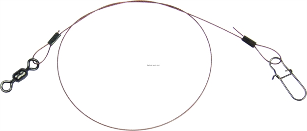 Picture of Got-Cha Ultra Wire Leader 9" 30# Sealon-#3 Duolock 3Pk