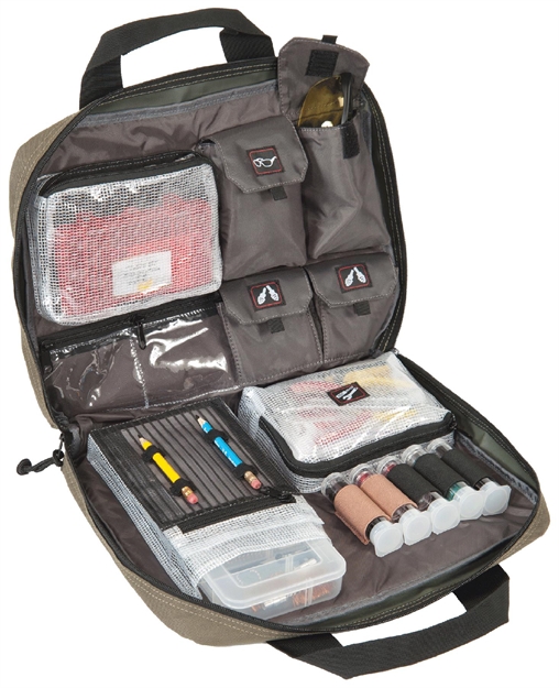 Picture of G*Outdoors 1511Sc Binder Sporting Clays 
Accessory Case Nylon 15" X 11" X 2" OD Green