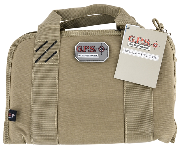 Picture of Gps Bags 1308Pct Double  Tan Nylon W/ Visual ID Storage System GPS-1308PCT 819763010979