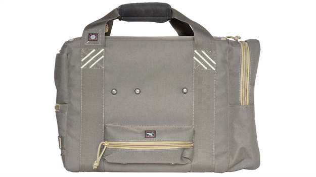 Picture of Goutdoors, Inc. M/L Range Bag W/Foam Cradle For 4 Handguns 2 Ammo Dump Cups GPS-1512MLBRK 819763012058