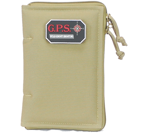 Picture of Gps, Llc. Pistol Sleeve Medium Lockable Zipper Tan Nylon< GPS-865PST 819763010993