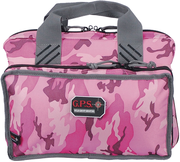 Picture of Goutdoors, Inc. Quad Pistol Case Pnk Camo