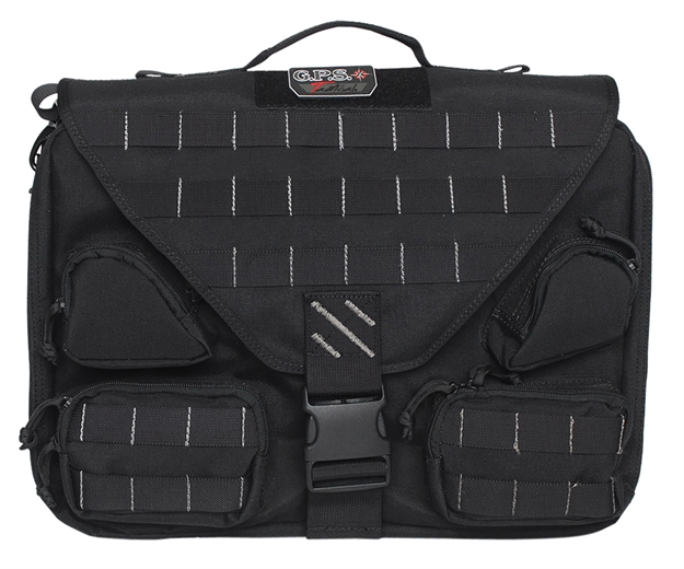 Picture of Gps Bags T1350bcb Tactical Brief Case Black 1000D Polyester 1 Handgun GPS-T1350BCB