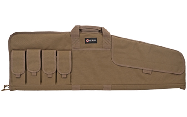 Picture of Gps Bags Src42fde Single Rifle Case Flat Dark Earth 600D Polyester W/ Mag Pouch Lockable Zippers & Fleece-Lining SRC42-FDE 888151032343
