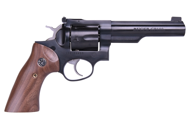 Picture of Ruger Gp100 357Mag Blue 5" Half Lug 1768 736676017683
