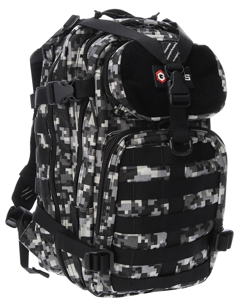 Picture of Gps Bags T1611bobgd Bugout Bag Tactical Gray Digital 600D Polyester 2 Handguns GPST1611BOBGD