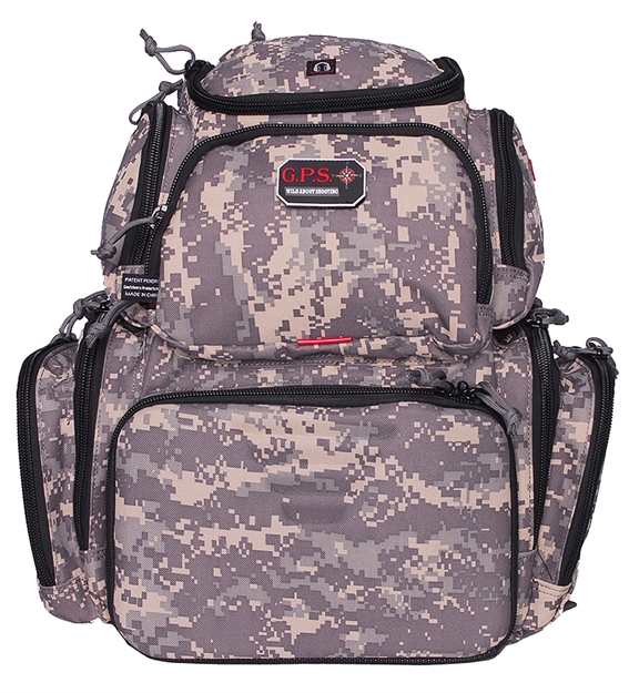 Picture of Gps Bags 1711Bpdc Handgunner  Fall Digital Camo Holds 4 Handguns GPS-1711BPDC 856056002945
