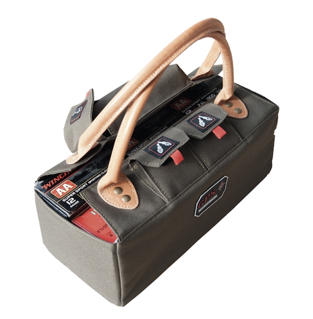 Picture of Gps Bags 1255Tot Shotgun Shell Tote  Olive 12 Gauge Capacity 6 Boxes GPS-1255TOT