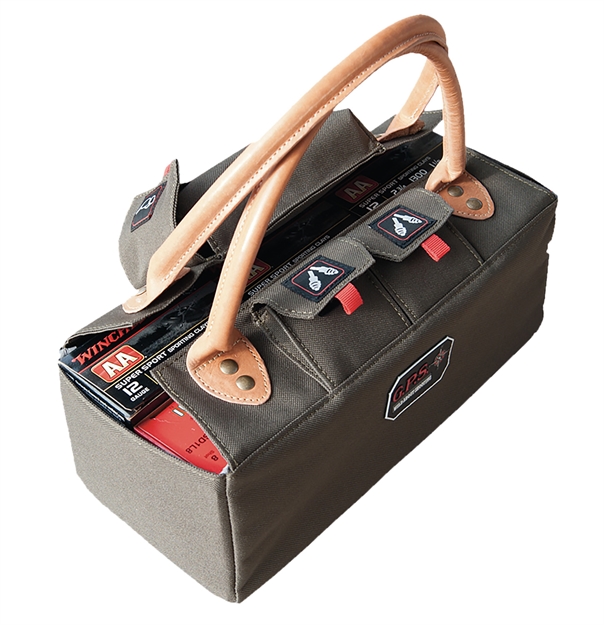 Picture of Gps Bags 1255Tot Shotgun Shell Tote  Olive 12 Gauge Capacity 6 Boxes GPS-1255TOT 856056002631