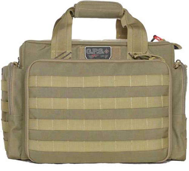 Picture of Gps, Llc. Tactical Range Bag W/ Foam Cradles For 5 Guns Tan