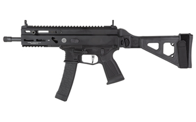 Picture of Grand Power 850003223117 Stribog Sp9a3 9Mm Luger 30+1 Black SB Tactical Brace SP9A3-SB -