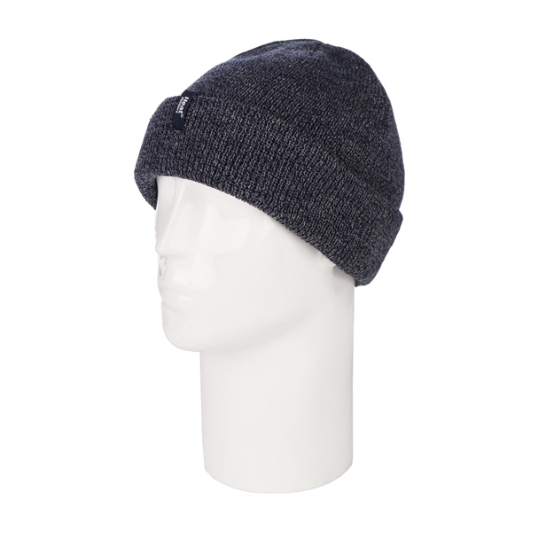 Picture of Grabber Heat Holders Mens Roll UP Toque-Navy