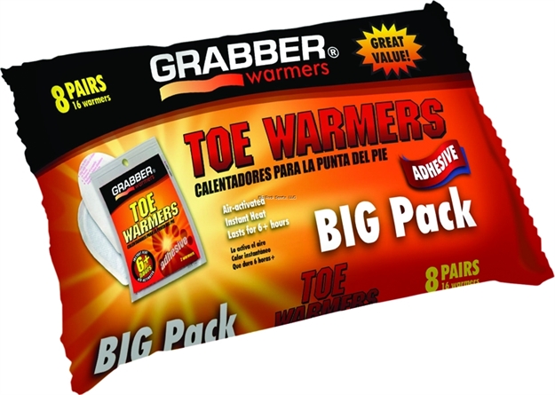 Picture of Grabber Toe Warmer 8 Pair Per Pack