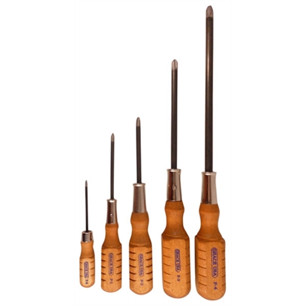 Picture of Grace Usa Usa Screwdriver Set Phillips Head Set OF 5