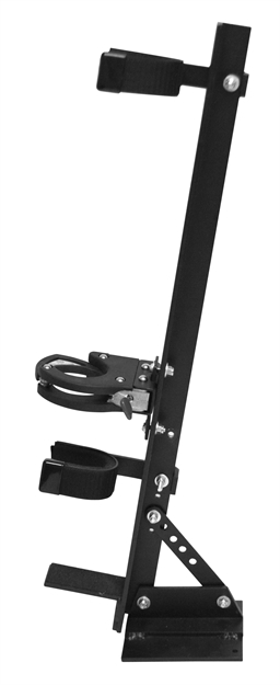 Picture of Great Day Qd810lcr Quick Draw Vertical Locking Gun Rack Black Aluminum