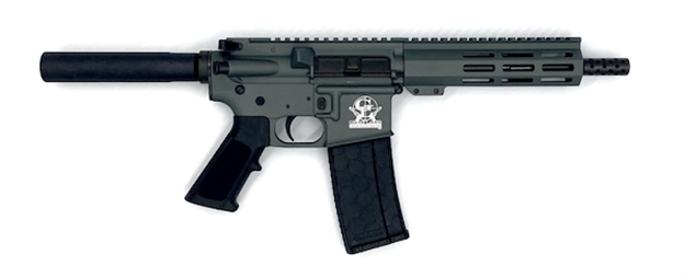 Picture of Great Lakes Firearms & Ammo Ar15 Pistol 223 Wylde 7.5" Nitride Bbl Charcoal Grn GL15223P CHG 638457789256