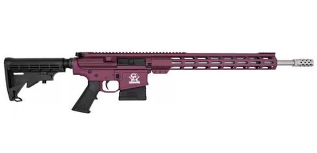 Picture of Great Lakes Firearms Gl10308sschy Glfa  308 Win 10+1 18" Ar-10 Stainless Steel Black Cherry GL10308SS CHY