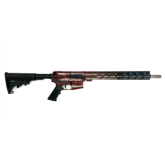 Picture of Great Lakes Firearms & Ammo Ar15 Splatter 223 Wylde 16" S/S Bbl Black Splatter GL223SS S-BLK