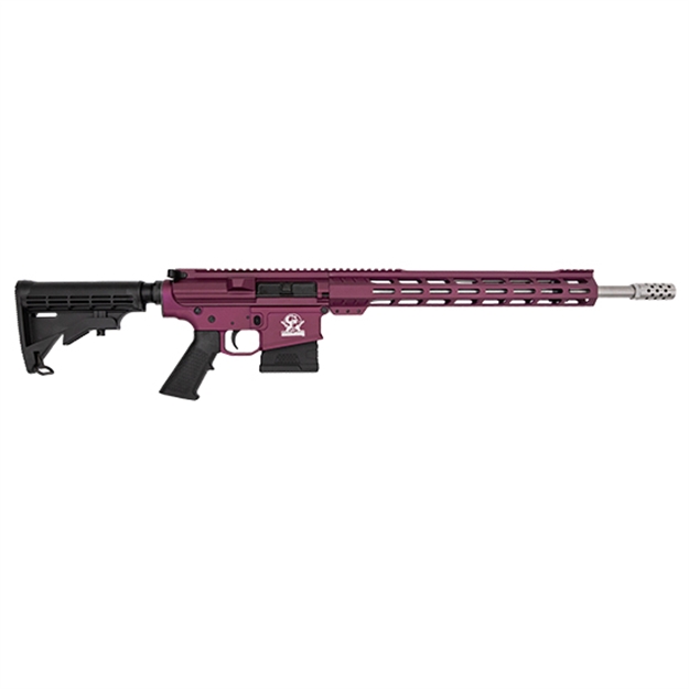 Picture of Great Lakes Firearms Gl10308sschy Glfa  308 Win 10+1 18" Ar-10 Stainless Steel Black Cherry GL10308SS CHY 638457791594