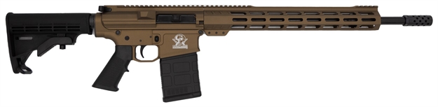 Picture of Great Lakes Firearms & Ammo Ar10 Rifle 308 Win 18" Nitride Bbl 10-Shot Bronze GL10308 BRZ