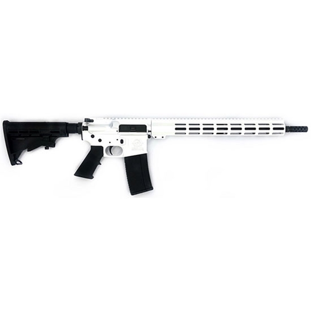 Picture of Great Lakes Firearms Gl15223wht Ar-15  223 Wylde 16" 30+1, White Rec, Black Stock & Grip G223WHITENIT