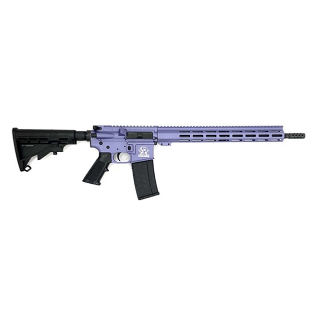 Picture of Great Lakes Firearms & Ammo Ar15 Rifle 223 Wylde 16" Nit Bbl Wild Orchid GL15223 ORC 702458690788